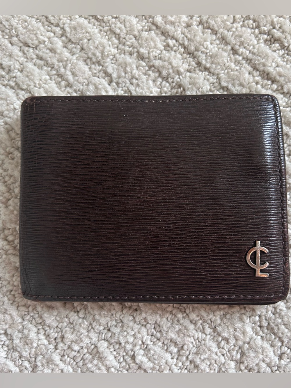 Vintage Coach Men’s Leather Brown Wallet Bifold